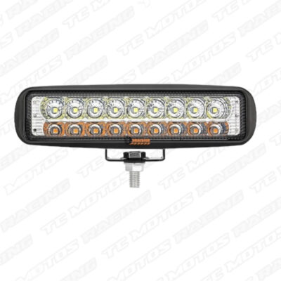 Exploradora led lineal doble rendija bicolor