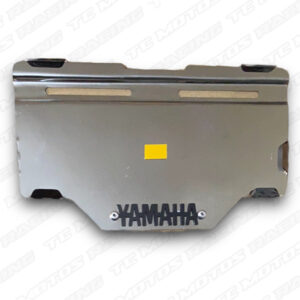 Porta placa acero Yamaha cl20 3D negro