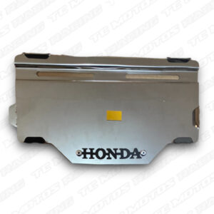 Porta placa acero Honda cl20 D3 negro