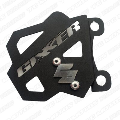 Protector caliper acero Gixxer 3D cromo