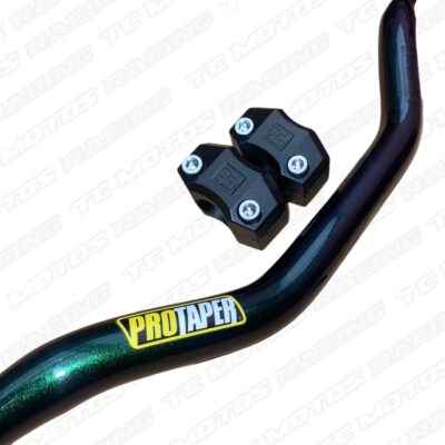 Manubrio Protaper 1.125 camuflado enduro camaleon verde