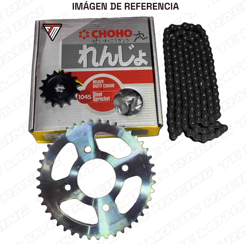 Kit arrastre Choho Cb 125 F - TC MOTOS RACING