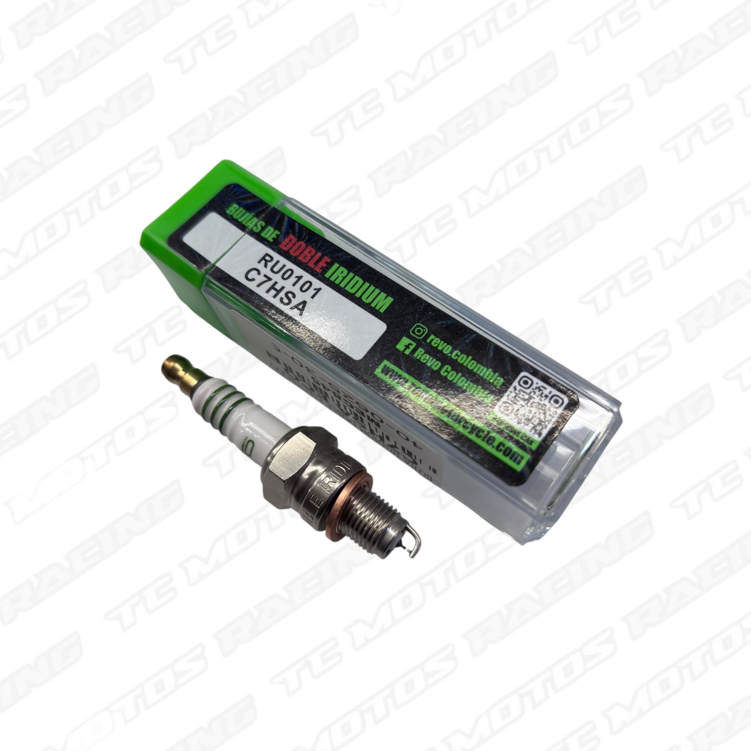 Bujia doble iridium eco C7HSA revo