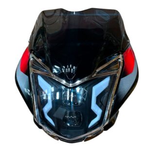 FAROLA LED CON CARENAJE DISCOVER 125/150 ST NEGRA