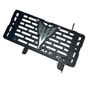 Protector radiador acero MT 15 3D cromo