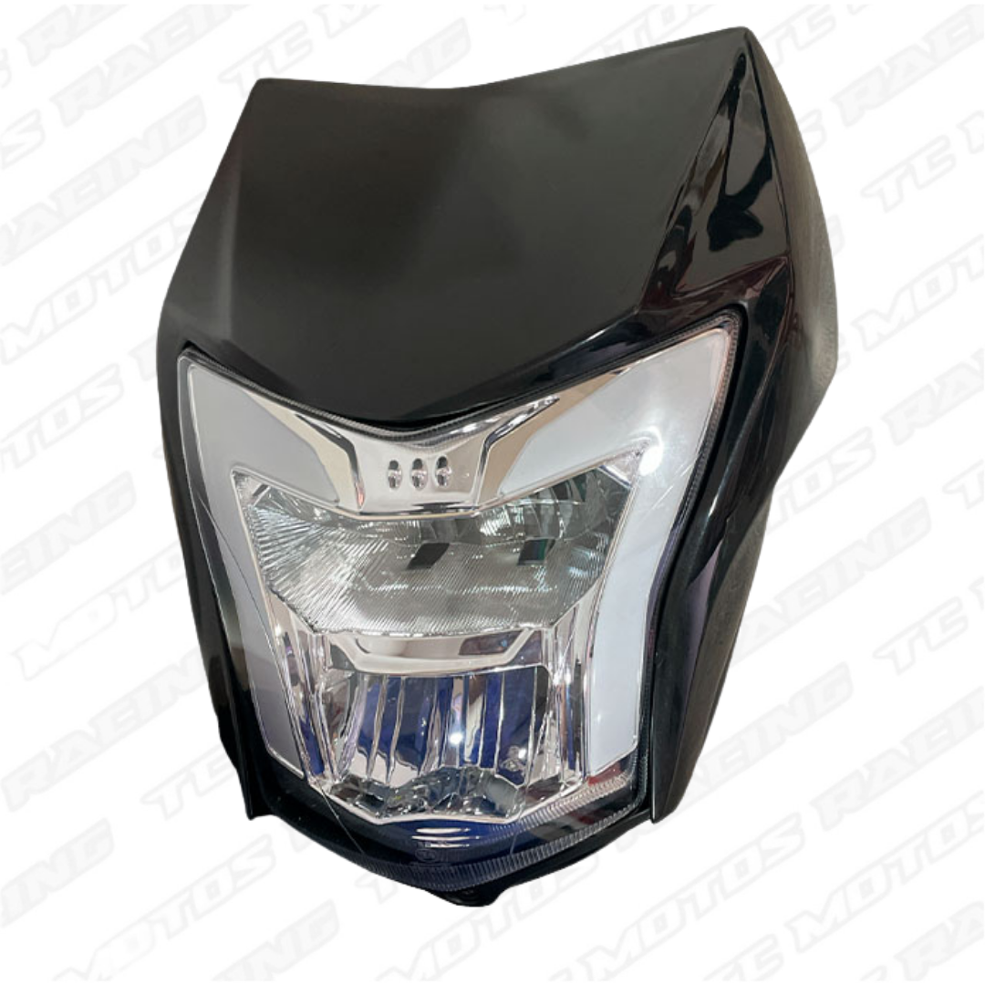 ACC2646 FAROLA LED CON CARENAJE XR 150/190 L NEGRA