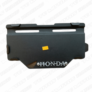 Porta placa acero Honda CL20 3D cromo