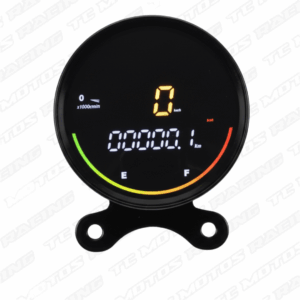 Velocimetro digital universal redondo grande Cafe Racer
