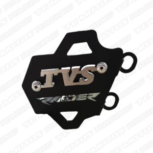 PROTECTOR CALIPER ACERO NEGRO TVS RAIDER 3D