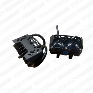 EXPLORADORA LED LASER DOBLE LUPA BICOLOR CON REFRIGERACION PAR