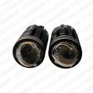 EXPLORADORA LED REDONDA LUPA CON SWITCH ECO 12V MINI