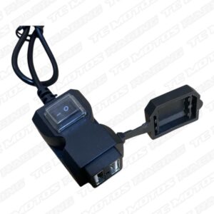 CARGADOR USB CUADRADO DOBLE PUERTO