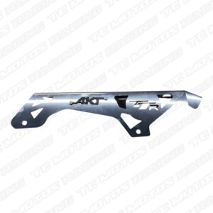 GUARDA CADENA ACERO CROMO TTR 3D NEGRO