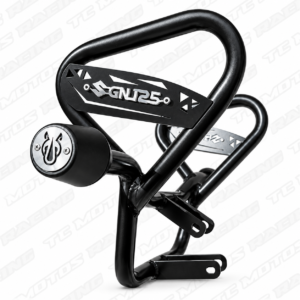 DEFENSA ALERON NEGRA GN 125 H/FI ABS TOPE ACERO