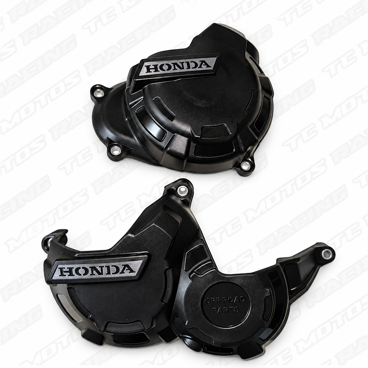 PROTECTOR TAPAS DE MOTOR PLASTICO XR 190/ XRE 190/ CB 160 F/ CB 190 R/ XBLADE 160 NEGRO