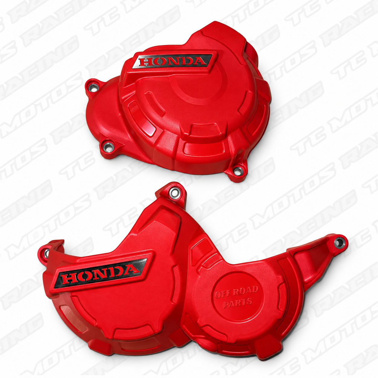 PROTECTOR TAPAS DE MOTOR PLASTICO XR 190/ XRE 190/ CB 160 F/ CB 190 R/ XBLADE 160 ROJO